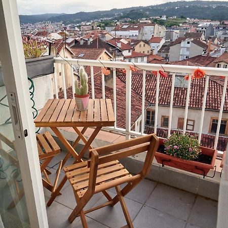 Duplex luminoso con vistas en el centro de Ourense Apartamento Exterior foto