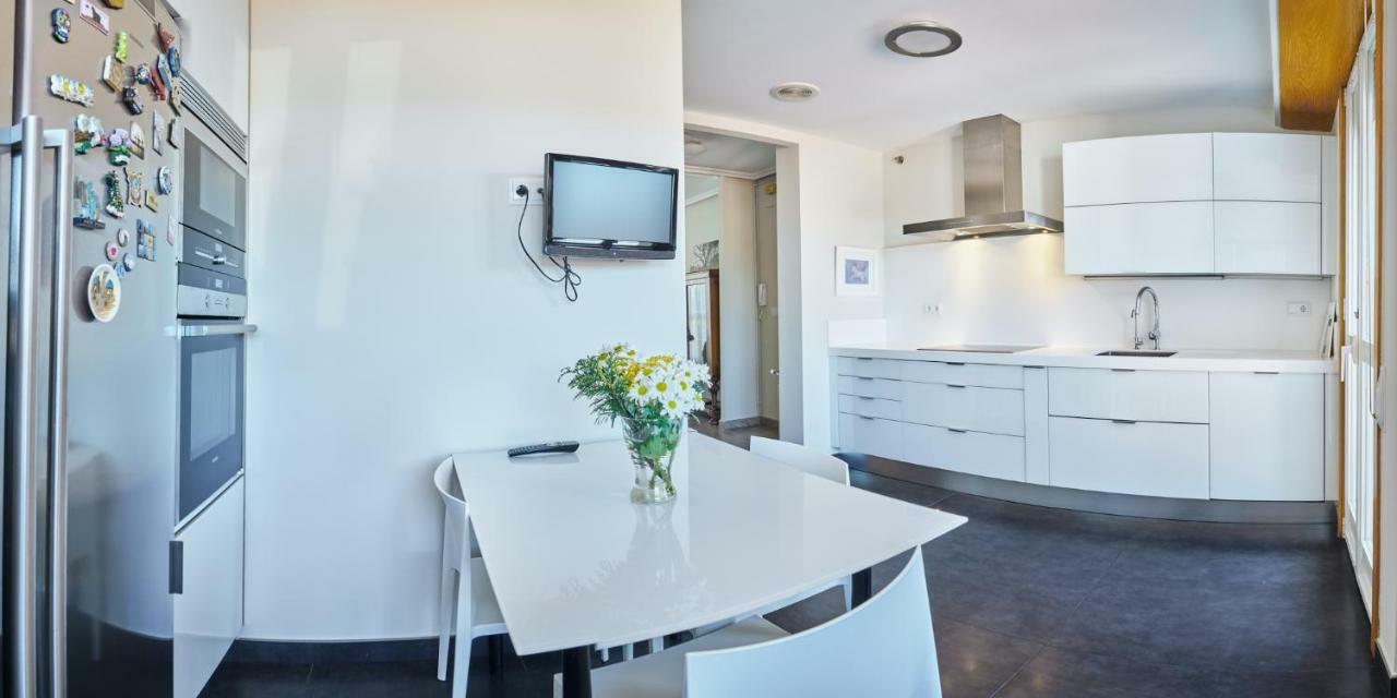 Duplex luminoso con vistas en el centro de Ourense Apartamento Exterior foto